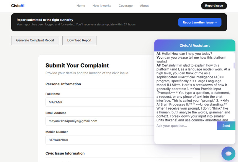 CIVIC.AI – screenshot 4