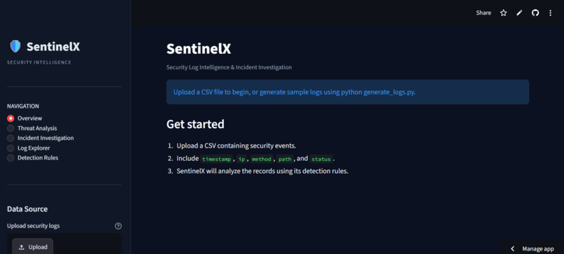 SentinelX – screenshot 1