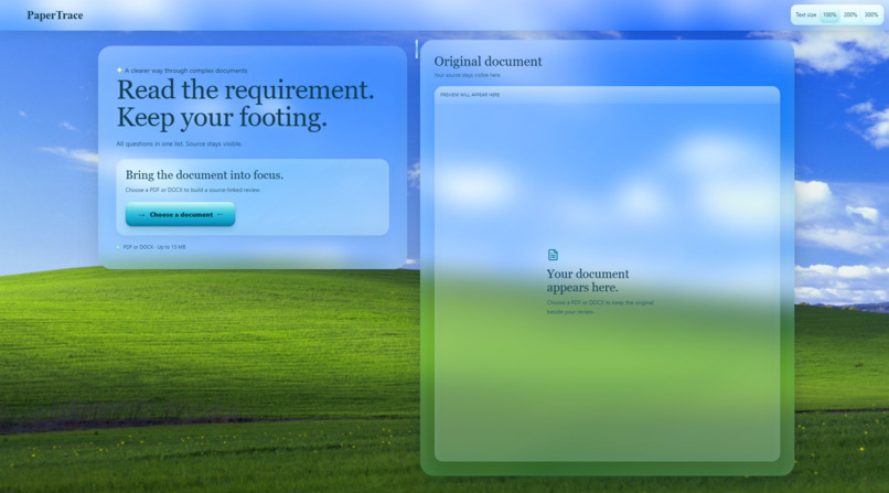 Paper Trace – screenshot 1