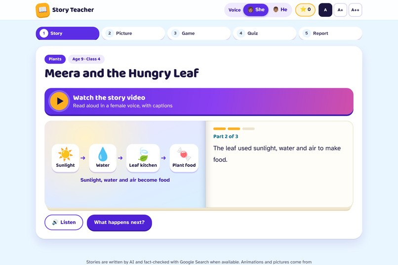 Story Teacher – screenshot 4