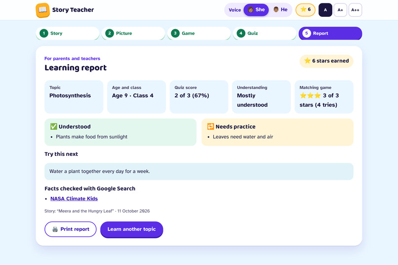 Story Teacher – screenshot 12