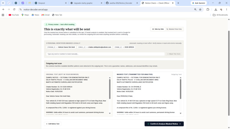 Notice_Decoder – screenshot 2