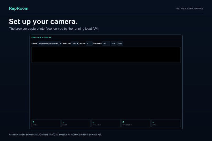 RepRoom – screenshot 2