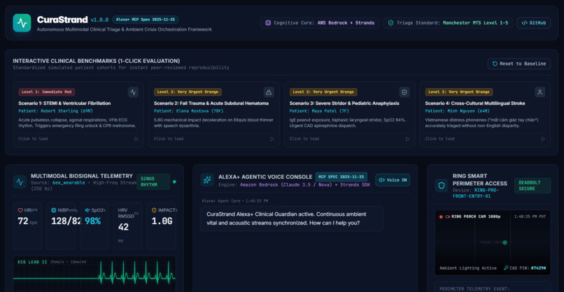CuraStrand: Autonomous Multimodal Clinical Triage – screenshot 3