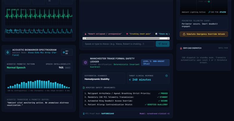 CuraStrand: Autonomous Multimodal Clinical Triage – screenshot 4