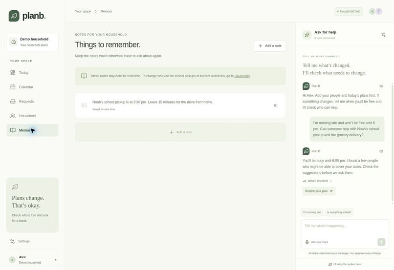 Plan B – screenshot 1
