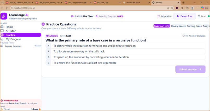 LearnForge AI – screenshot 4