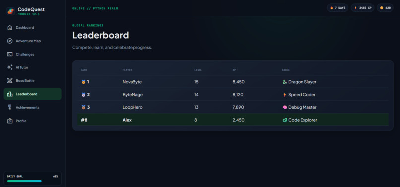 CodeQuest 2.0 – screenshot 3