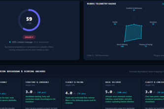 OratorIQ — Evidence-Based Speech Coach