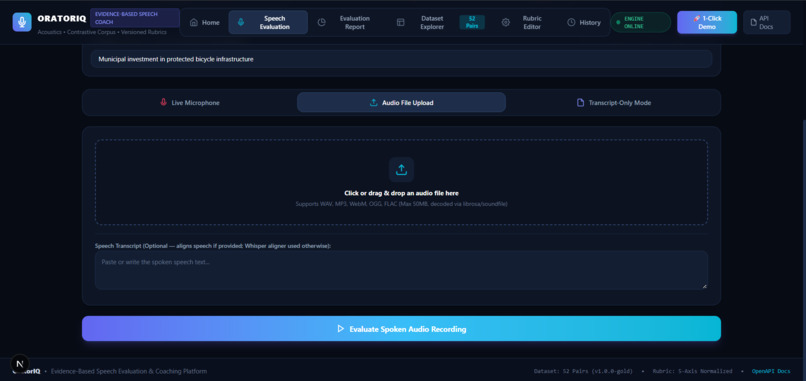 OratorIQ — Evidence-Based Speech Coach – screenshot 3