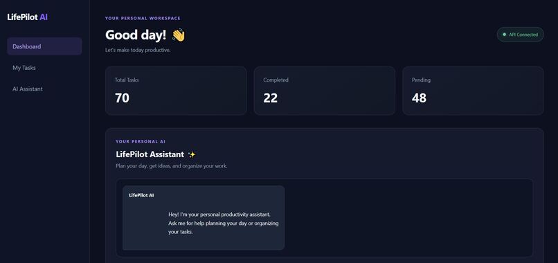 LifePilot AI – screenshot 1