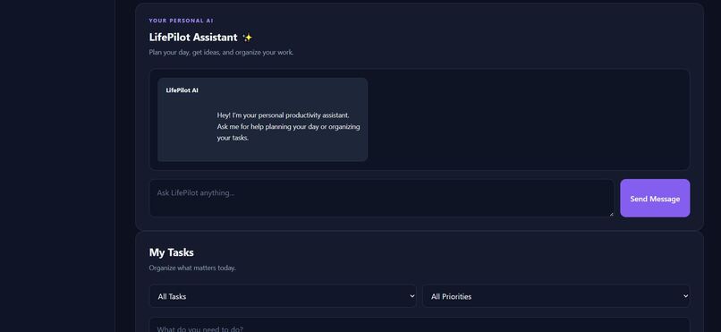 LifePilot AI – screenshot 2