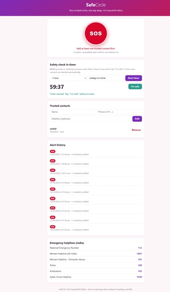 SafeCircle – screenshot 2