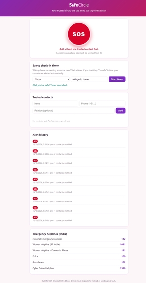 SafeCircle – screenshot 3