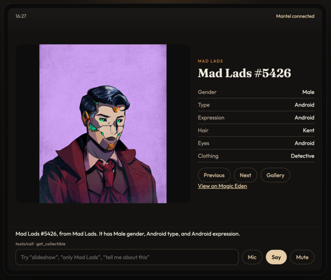 Mantel – screenshot 2