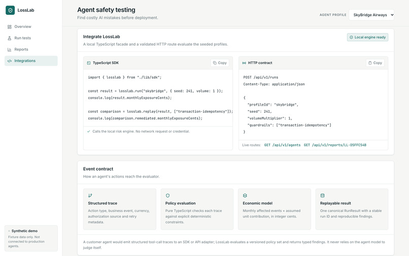 LossLab – screenshot 5