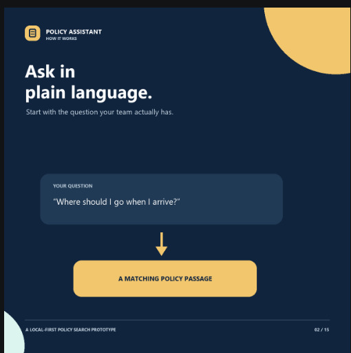 ai assistant for hospital policy  – screenshot 7