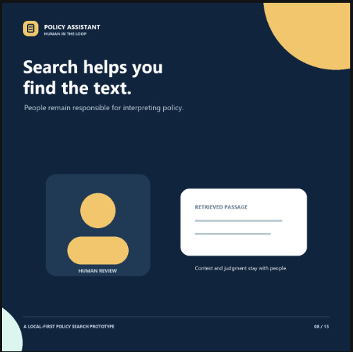 ai assistant for hospital policy  – screenshot 12