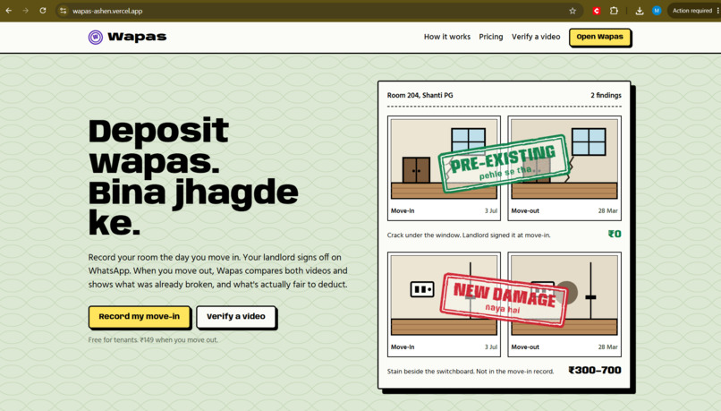 Wapas  – screenshot 1