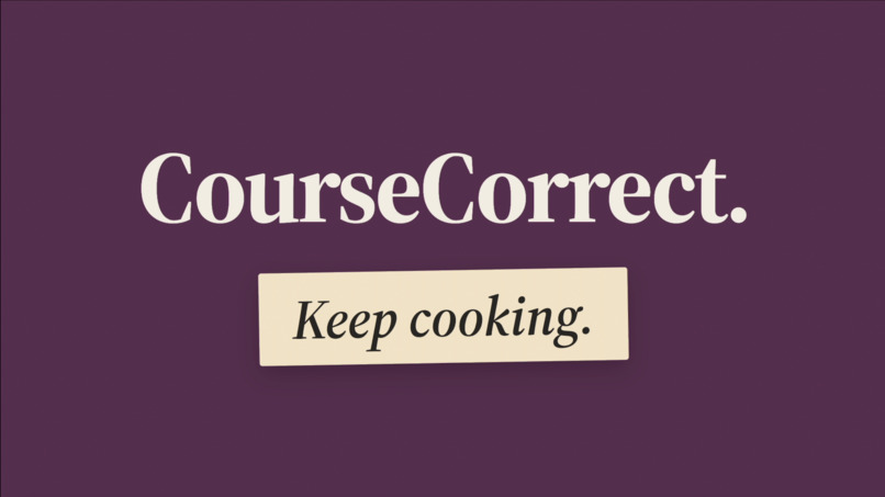 CourseCorrect — Cooking Rescue – screenshot 1