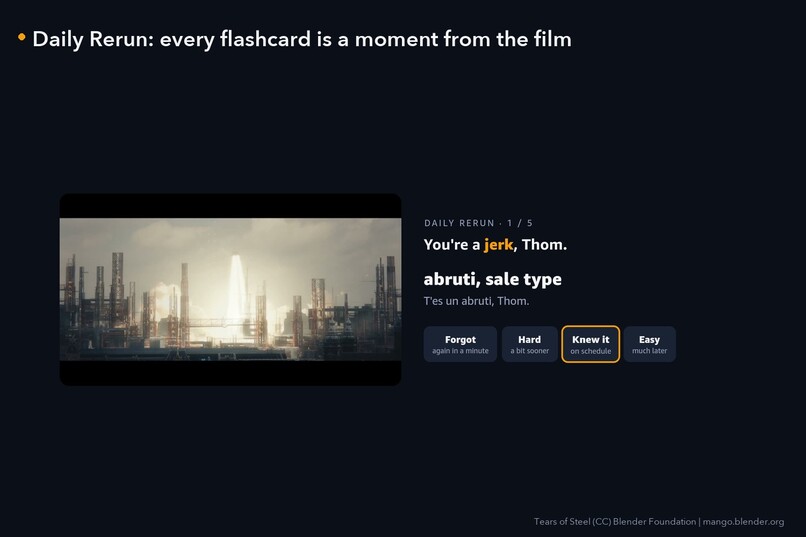 Rerun – screenshot 2