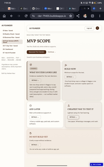 AI founder  – screenshot 8