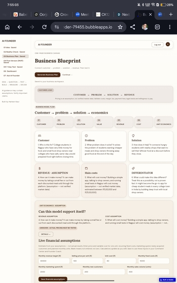 AI founder  – screenshot 5