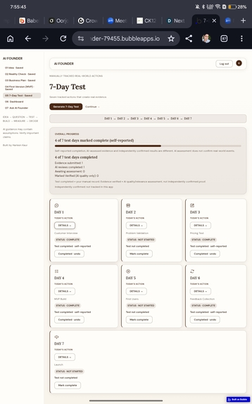 AI founder  – screenshot 6