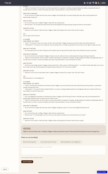 AI founder  – screenshot 9