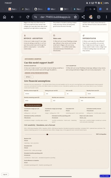 AI founder  – screenshot 4