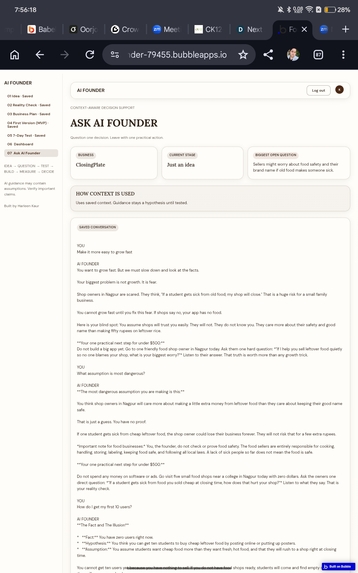 AI founder  – screenshot 7
