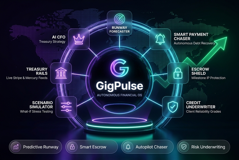 GigPulse — Autonomous Financial OS – screenshot 1