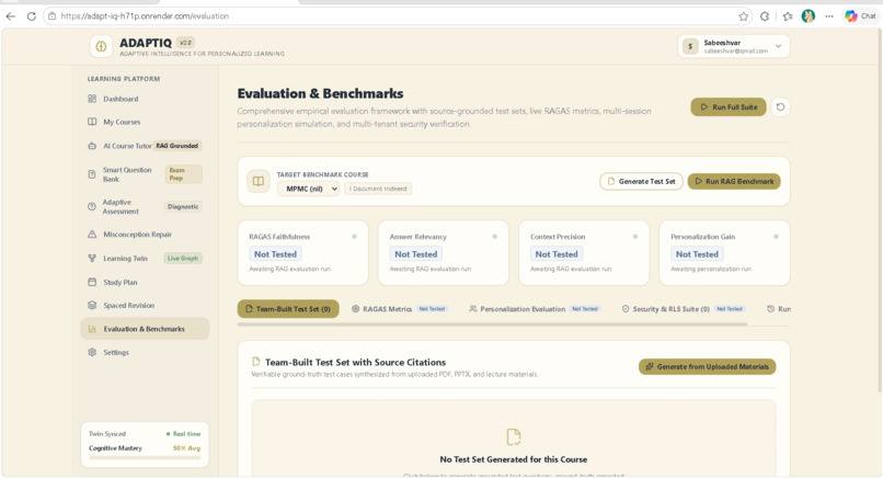 ADAPTIQ – screenshot 5