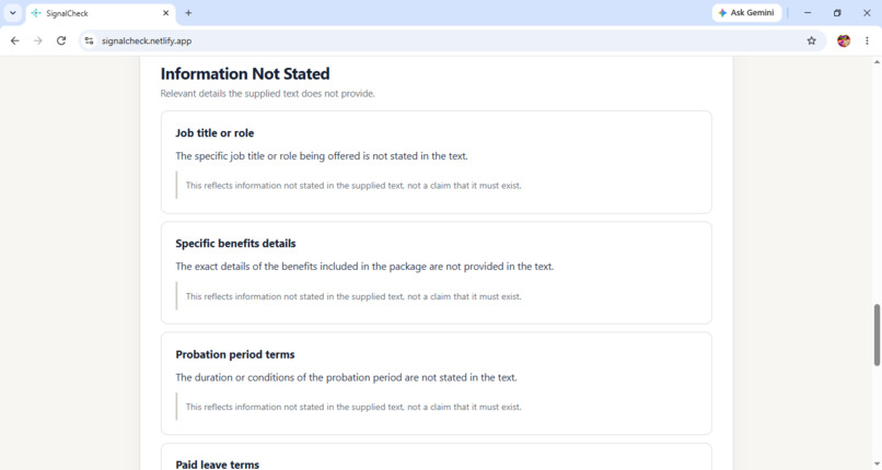 SignalCheck – screenshot 3