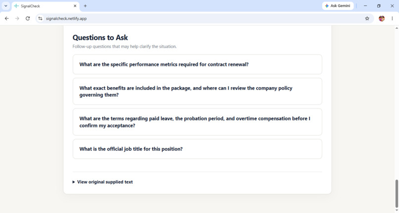 SignalCheck – screenshot 4
