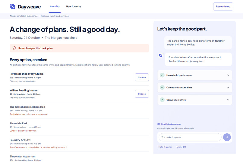 Dayweave – screenshot 1