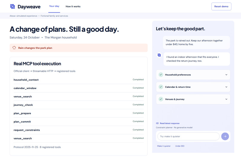 Dayweave – screenshot 2