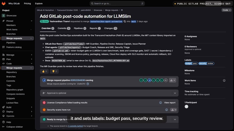 LLMSlim Budget Guard – screenshot 2