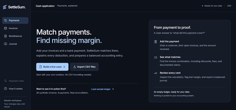 SettleSum - A Financial Workhorse – screenshot 3