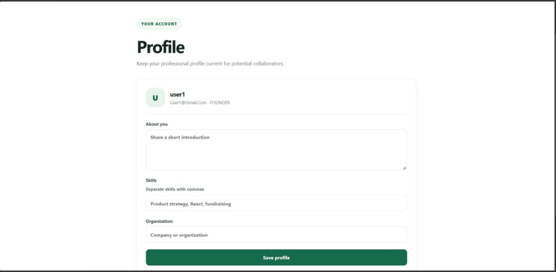 Startupbridge – screenshot 5