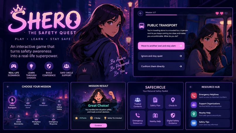SHERO – screenshot 1