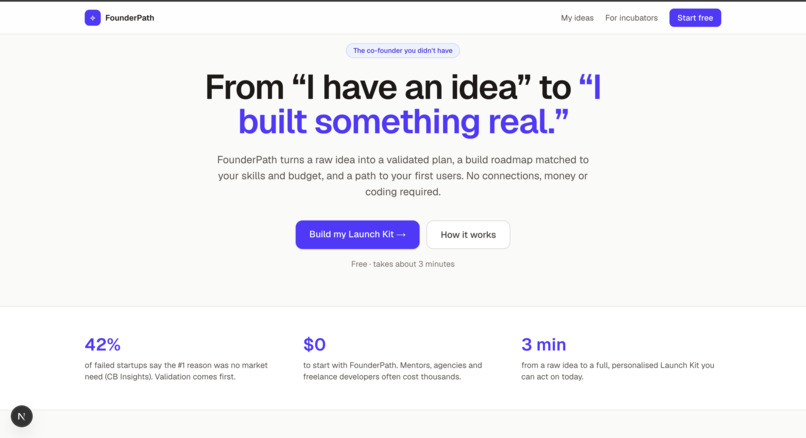 FounderPath – screenshot 1