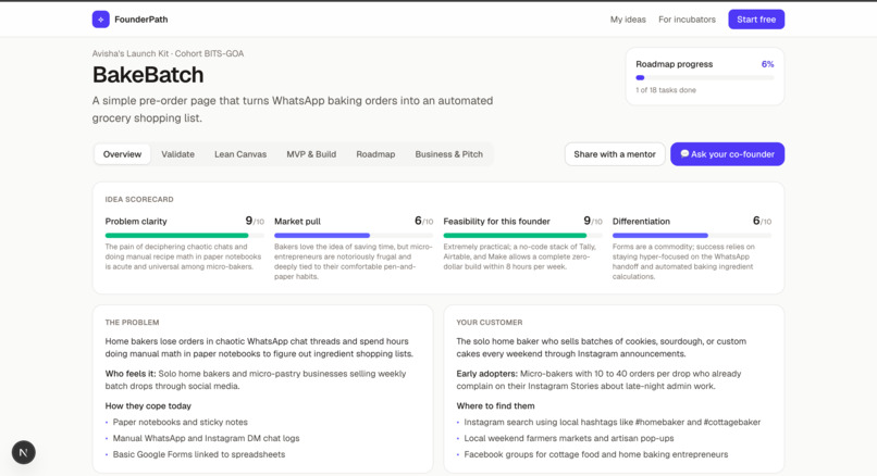 FounderPath – screenshot 2