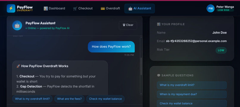 PayFlow – screenshot 1