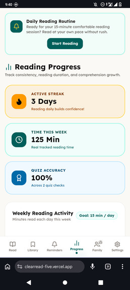 Clearread  – screenshot 6