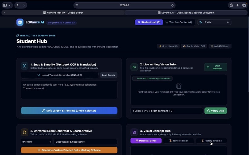EdVance AI – screenshot 1