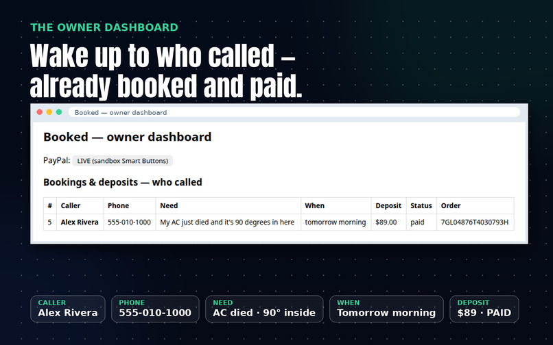 Booked – screenshot 4