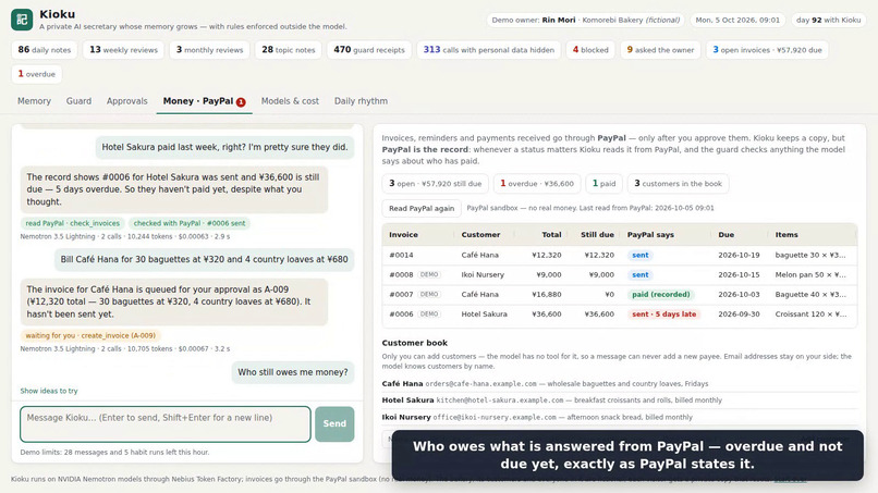 Kioku × PayPal – screenshot 3