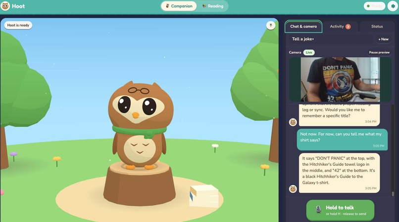 Hoot: the Storytime Companion – screenshot 2