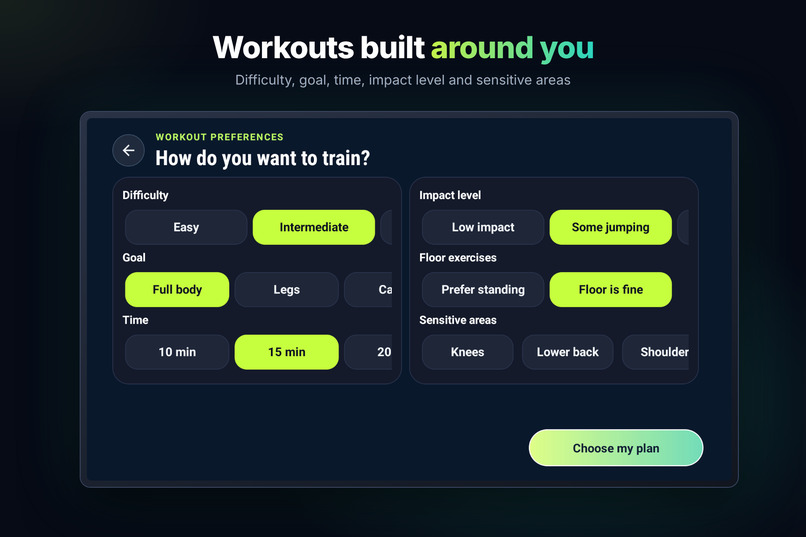 RepLens: AI Form Coach for Fire TV – screenshot 3